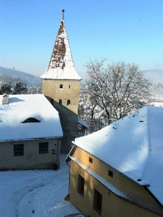 Casa Cojo Lägenhet Sighişoara Exteriör bild